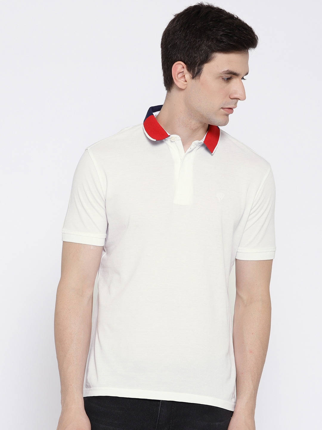 allen solly collar t shirts