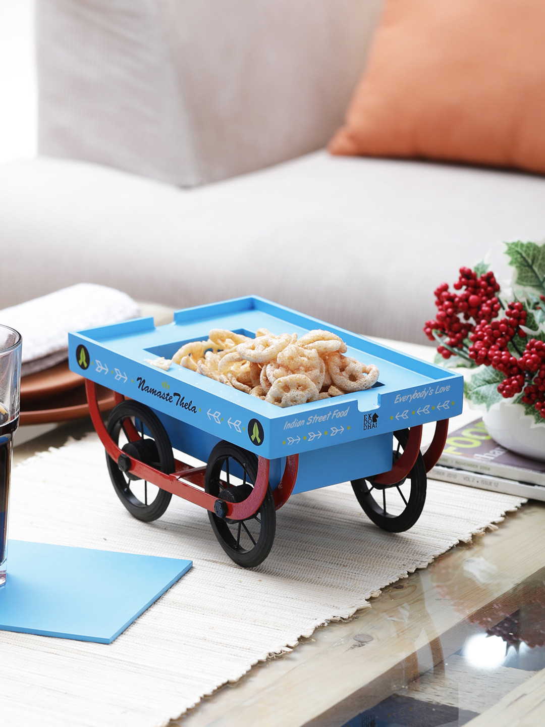 EK DO DHAI Multicoloured Carrier Truck Snack Sever