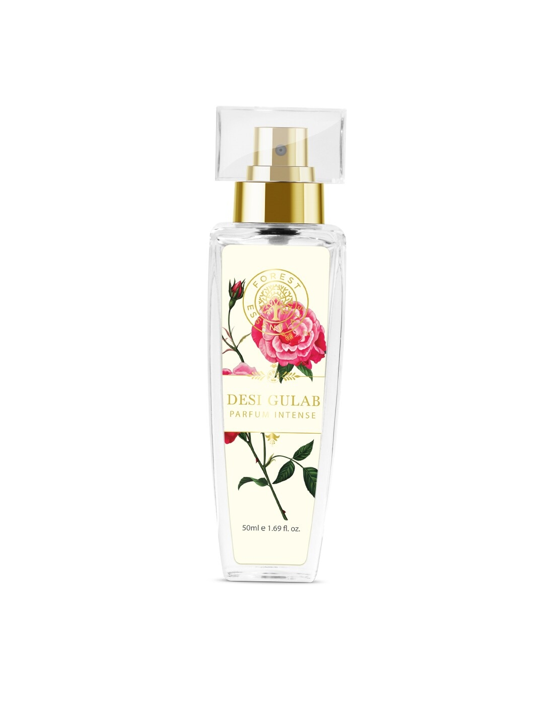Forest Essentials Sustainable Women Desi Gulab Perfume 50 ml
