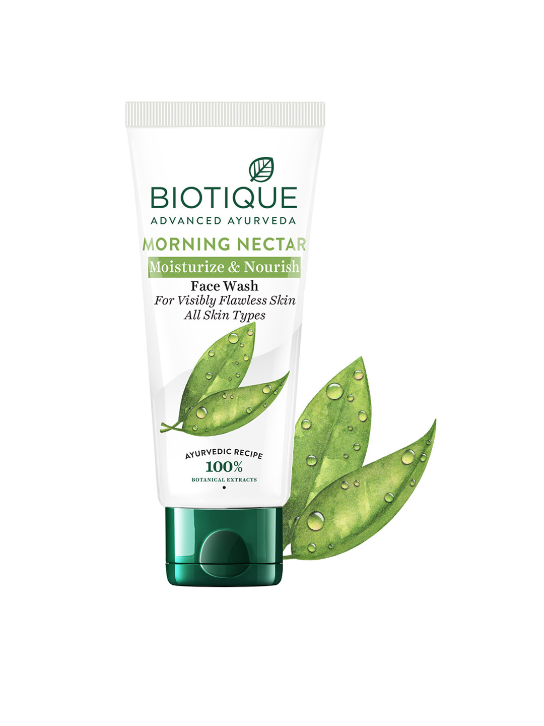 Biotique Morning Nectar Moisturize & Nourish Visibly Flawless Skin Face Wash 100ml