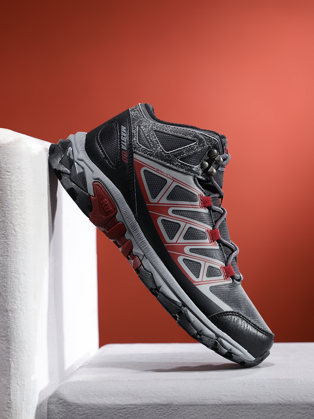 Buy 361 Degree Men Grey Trekking Multifunctional Outdoor Shoes Sports Shoes for Men 6599673 Myntra