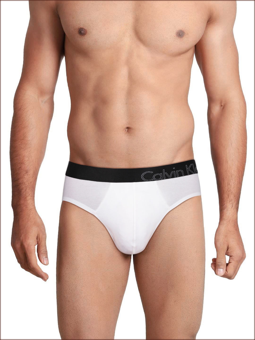 calvin klein white briefs