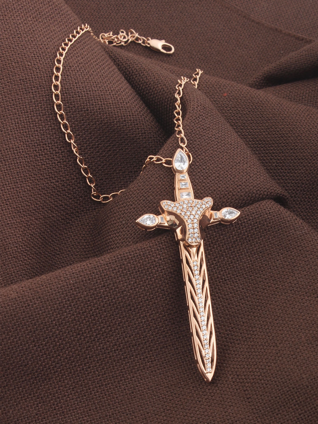 Sword store pendant gold