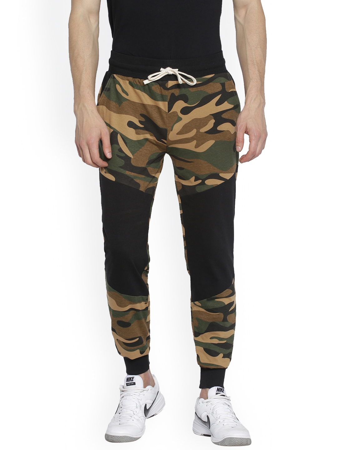 military green joggers