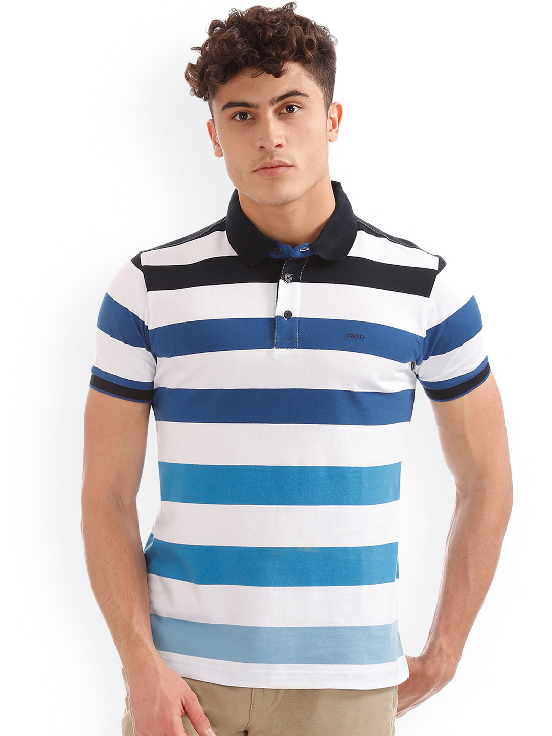 Mens Polo Izod Striped Polo Shirts Men's IZOD Advantage