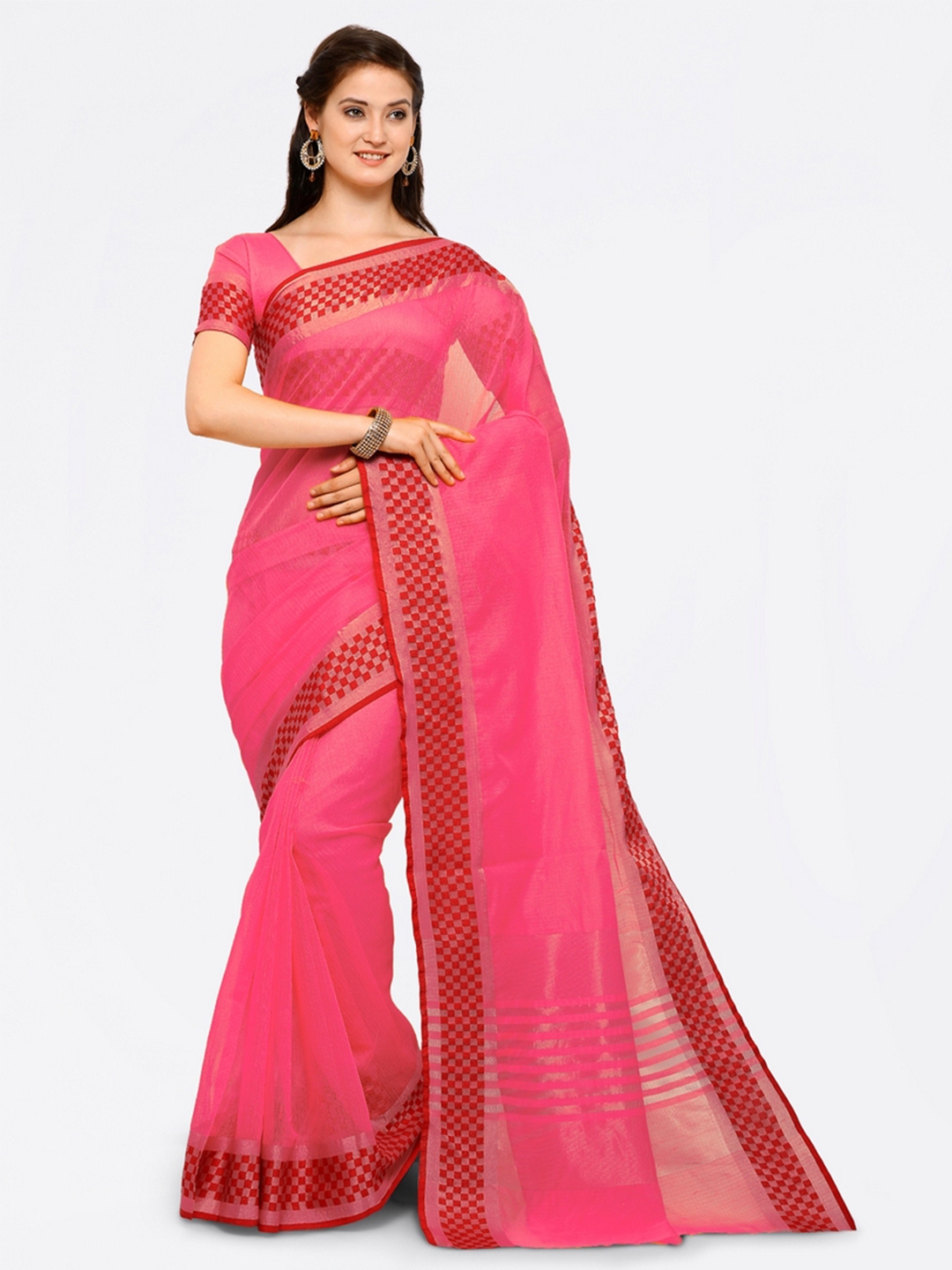 Myntra art silk sarees outlet