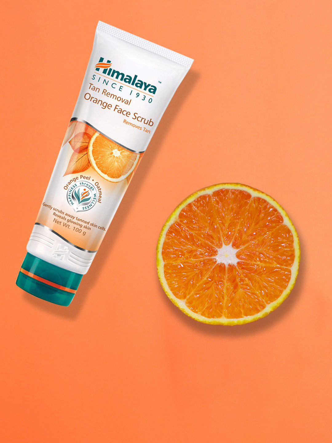 himalaya orange tan removal face wash