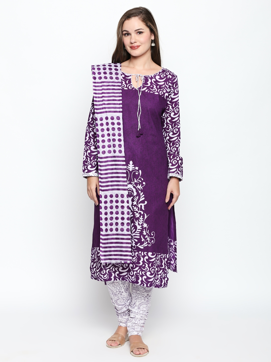 Ishin cotton on sale dress material