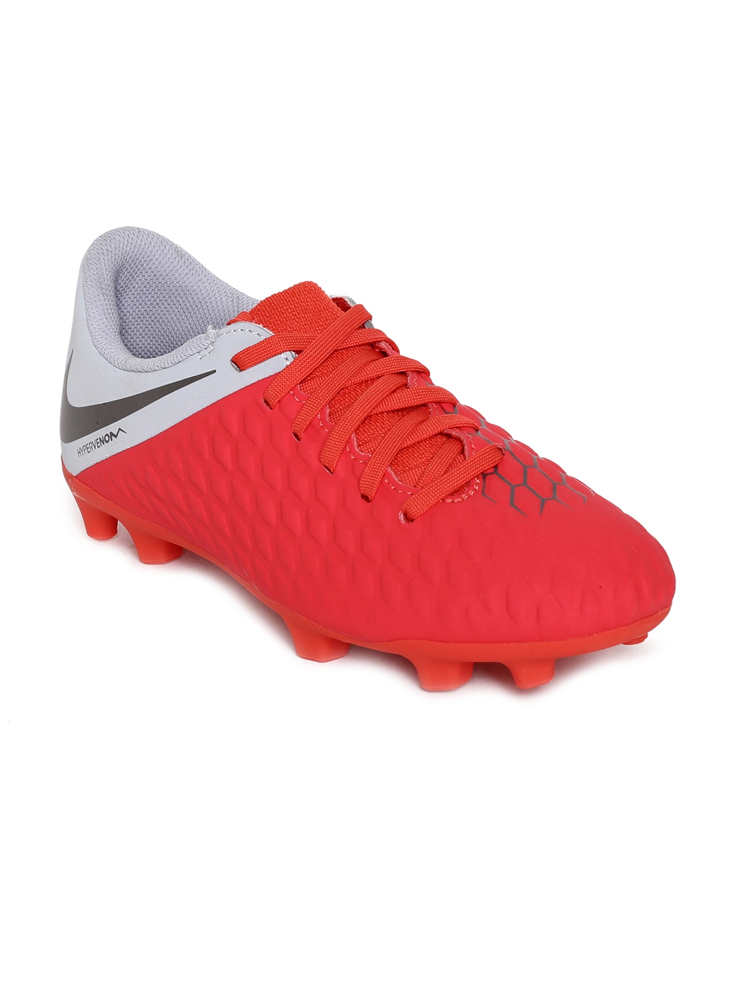 red nike football shoes