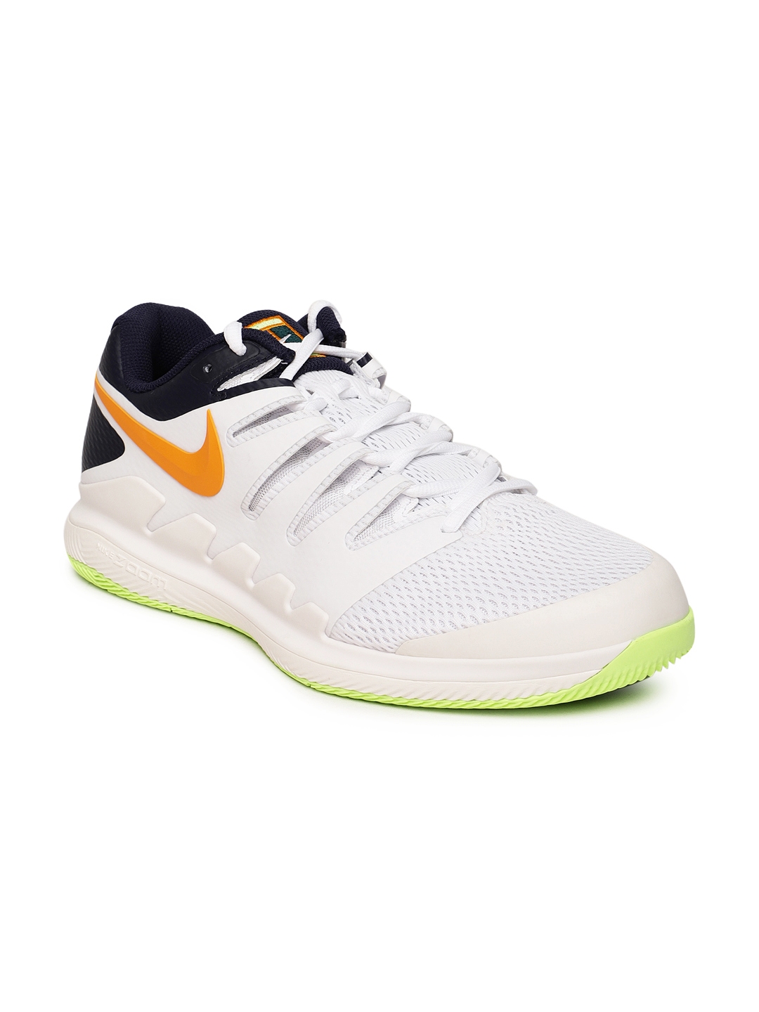 Nike Men White Air Zoom Vapor X Tennis Shoe
