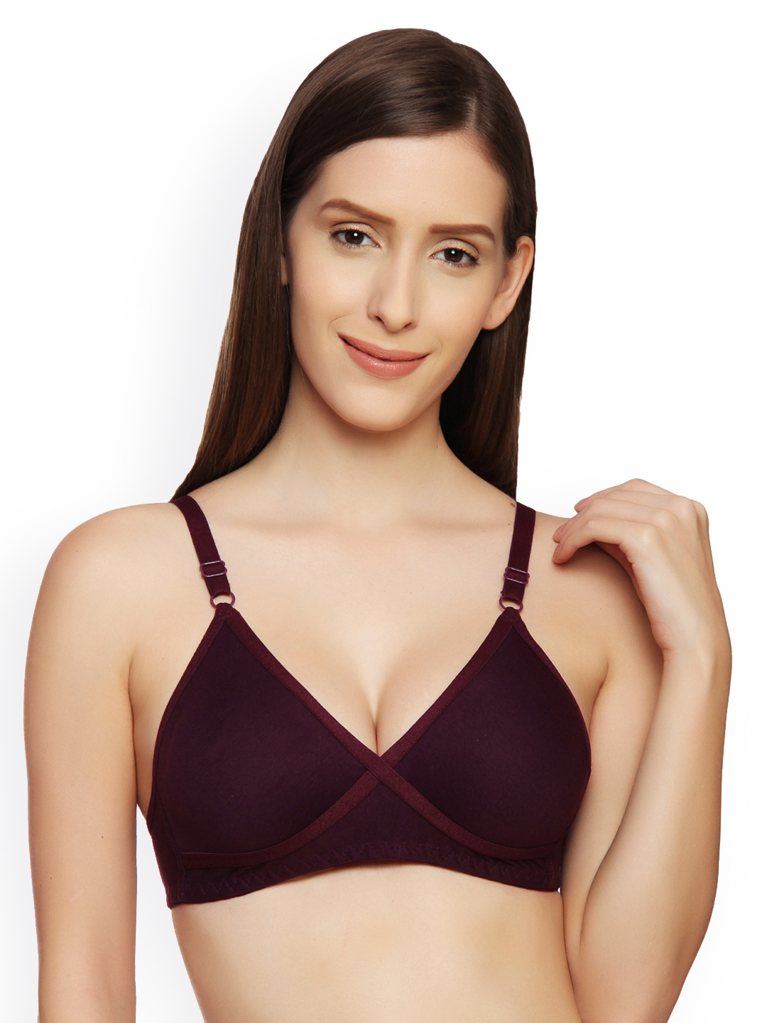 Innocence Women's Non Padded Non wired Printed Bra