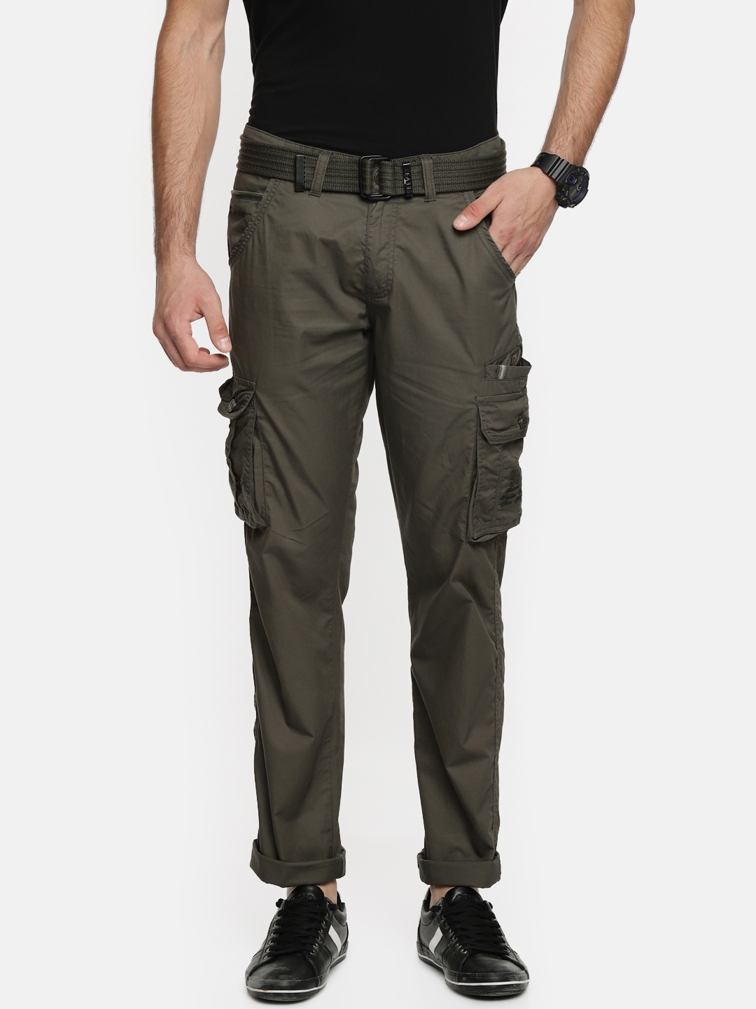 Beevee men's cotton outlet cargo pants