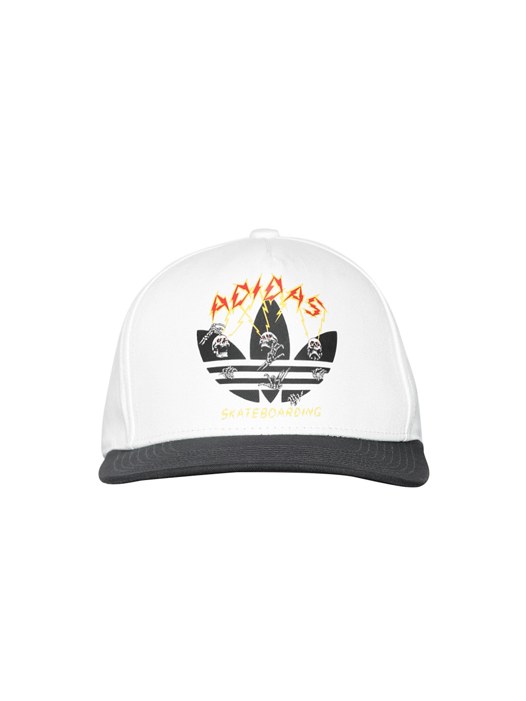 Catastrofaal Eigenaardig Gewoon Buy ADIDAS Originals Men Off White & Charcoal Grey IAIA Printed Skateboarding  Cap - Caps for Men 6702262 | Myntra