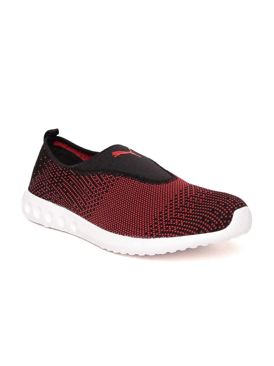 puma carson runner red and black