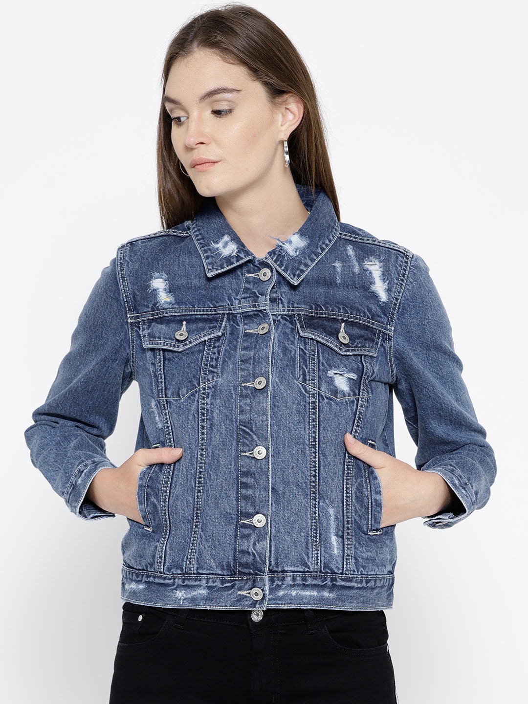 myntra jeans jacket