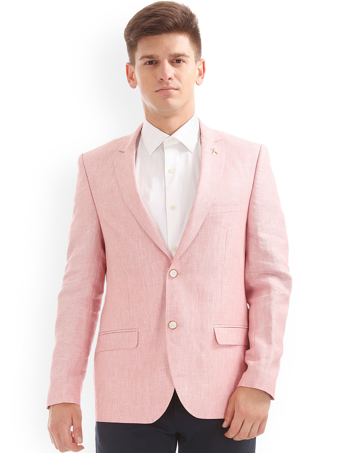 pink blazer