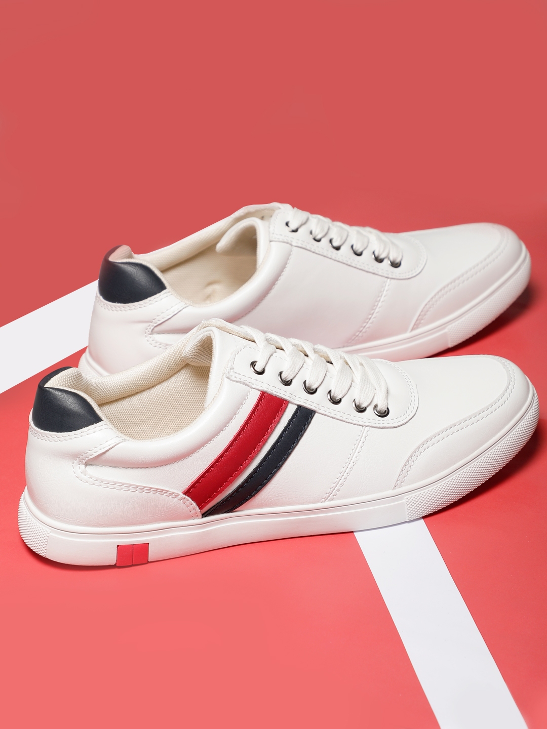 Buy Locomotive White Casual Shoes 