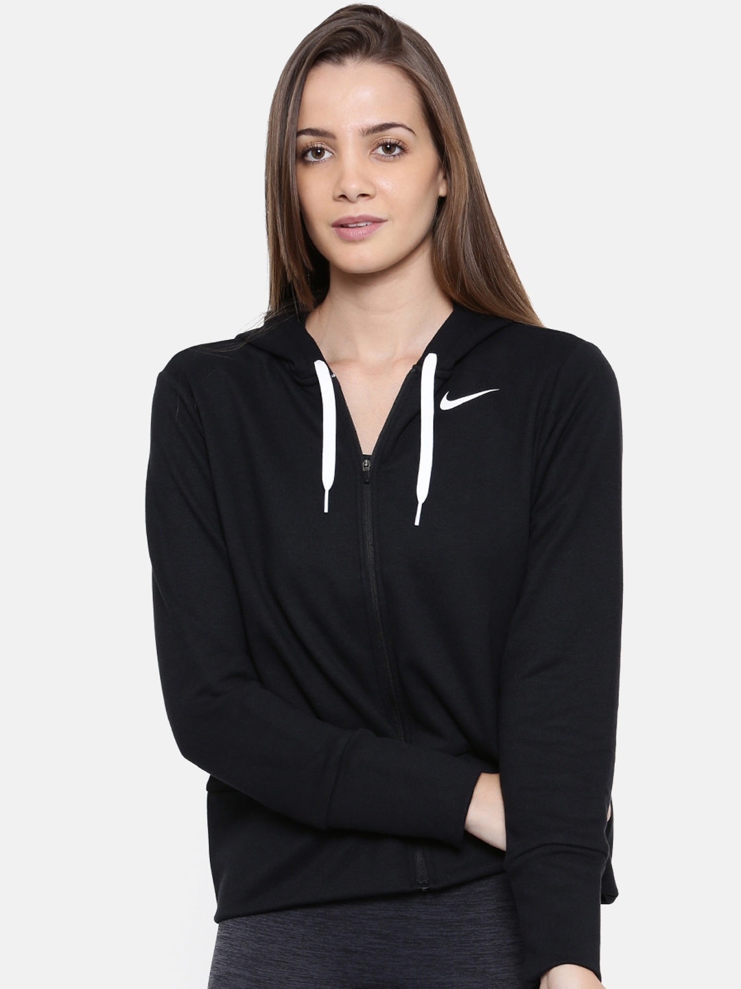 nike w nk dry hoodie fz