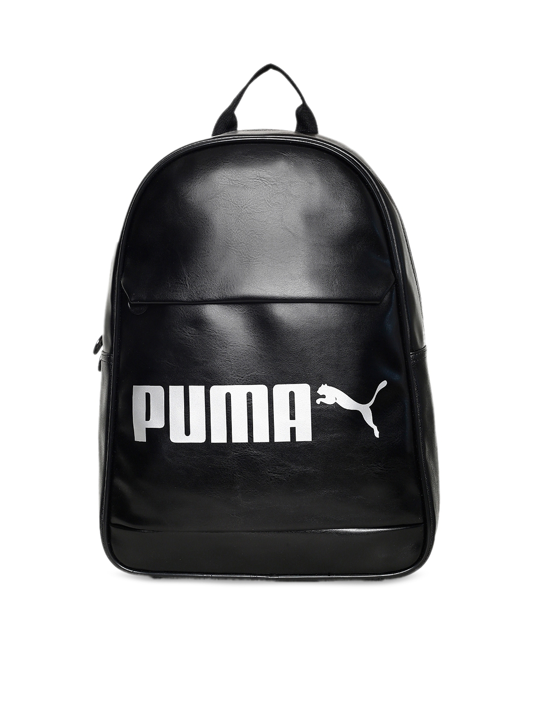 Puma Unisex Black Brand Logo Campus Backpack