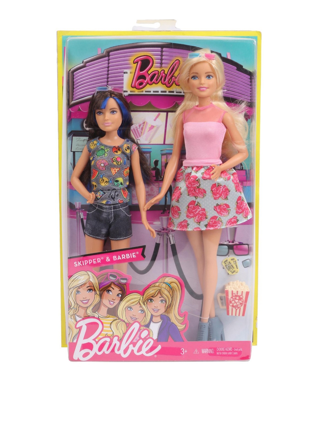 Barbie and online skipper set