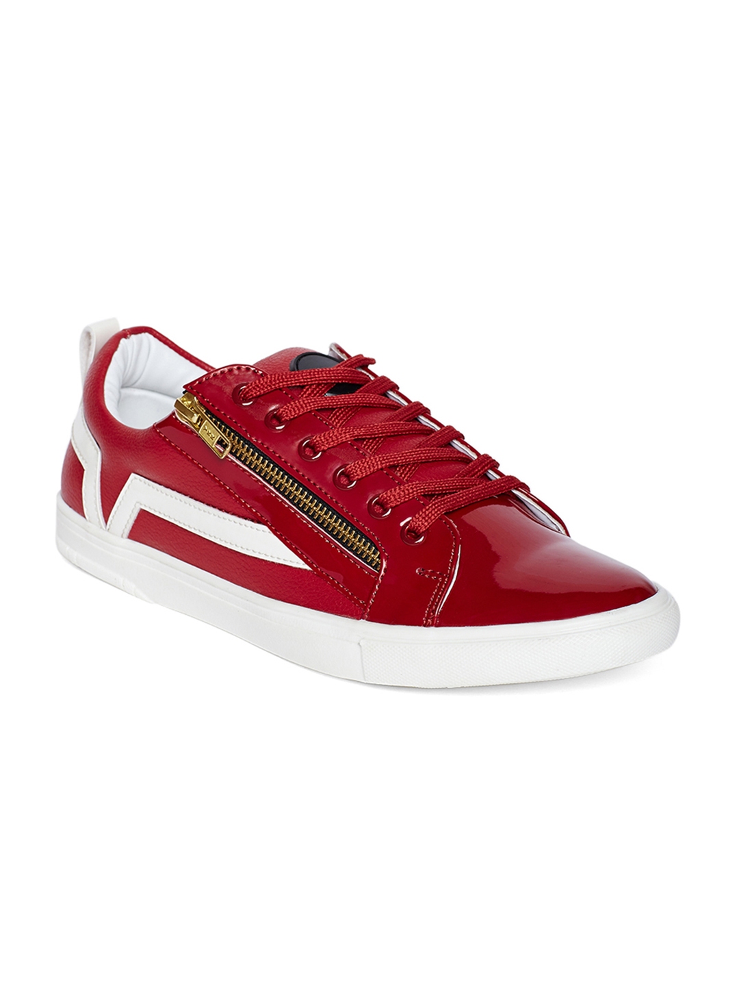 doc martin red sneakers