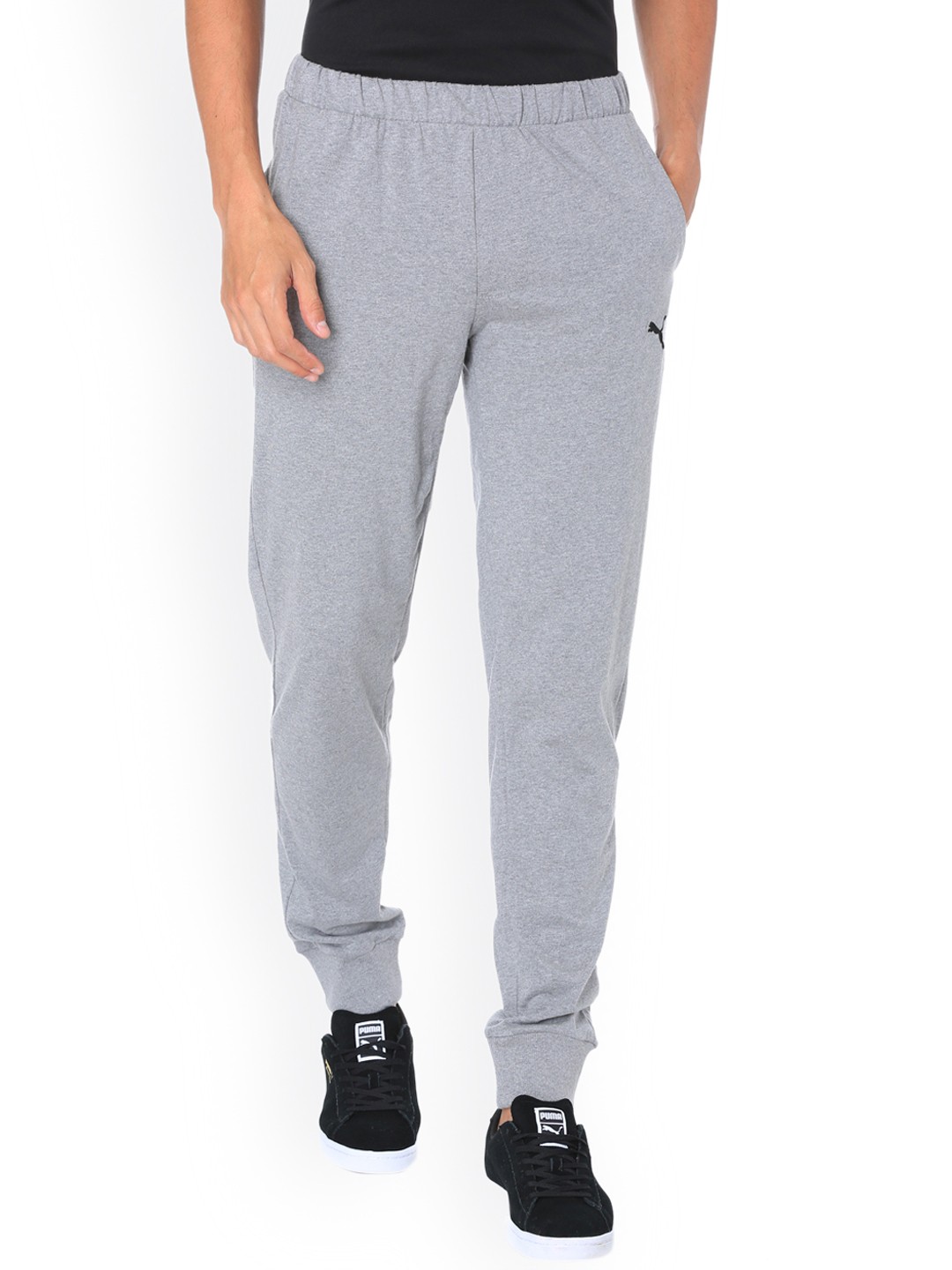 puma joggers mens grey