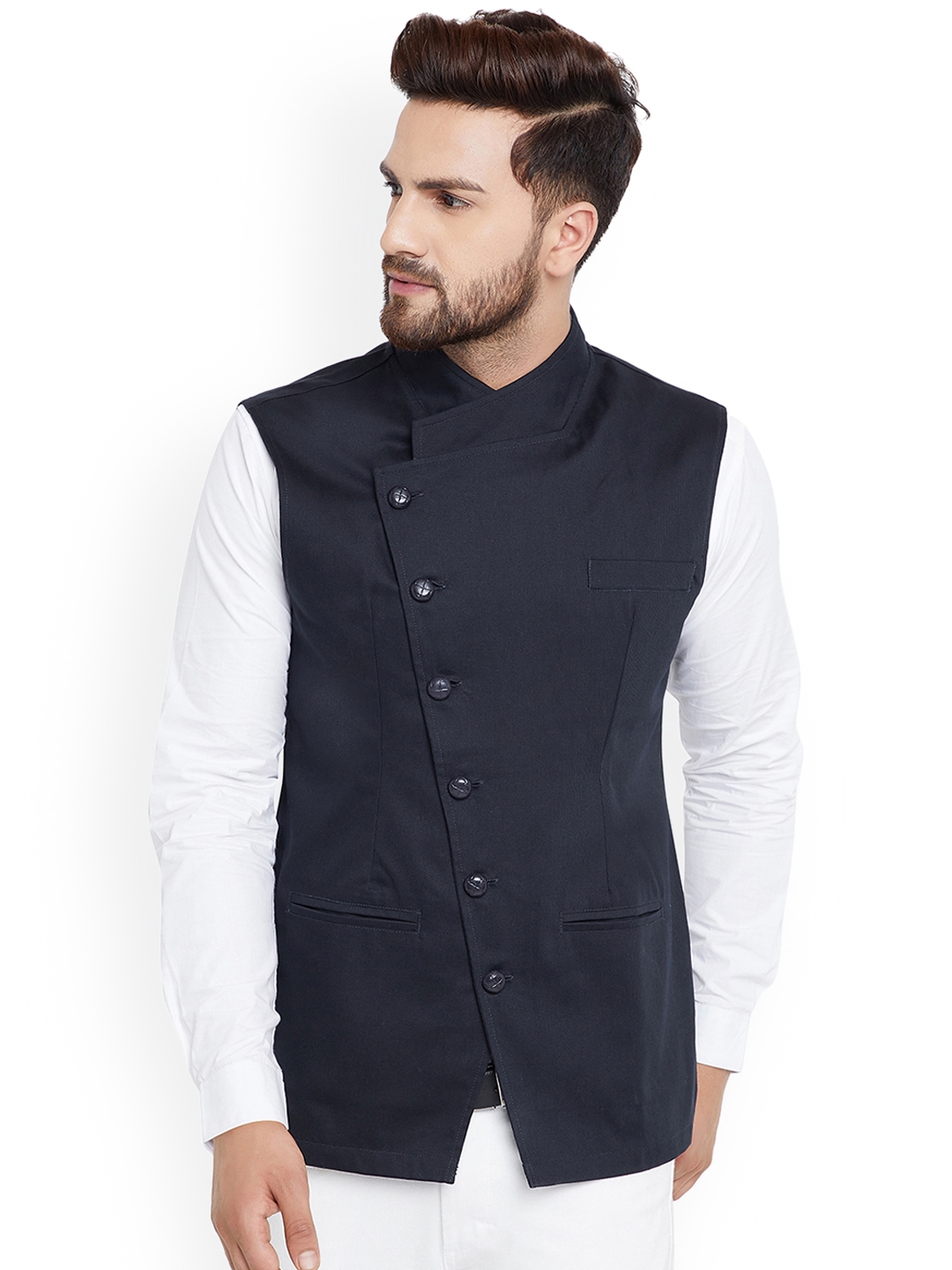 Waistcoat side button online