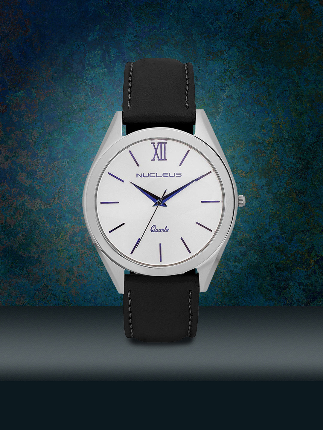 Nucleus Unisex Silver-Toned Analogue Watch NMKSSBK