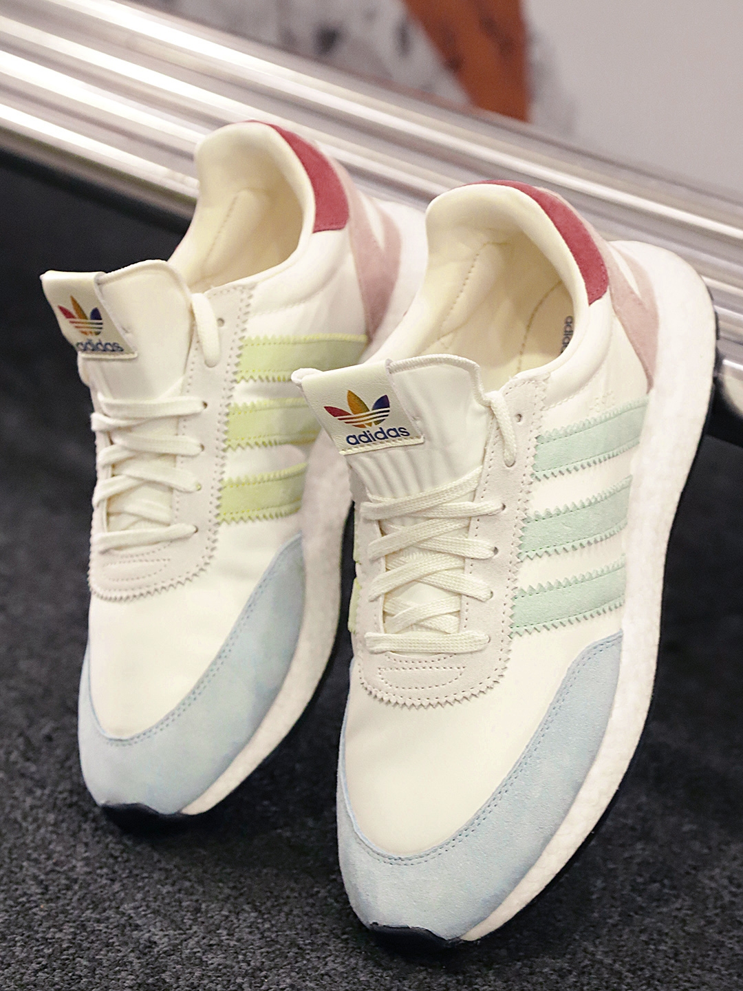 Buy ADIDAS Men Off White & Blue I 5923 Pride Sneakers - Casual Shoes Men 6792357 | Myntra