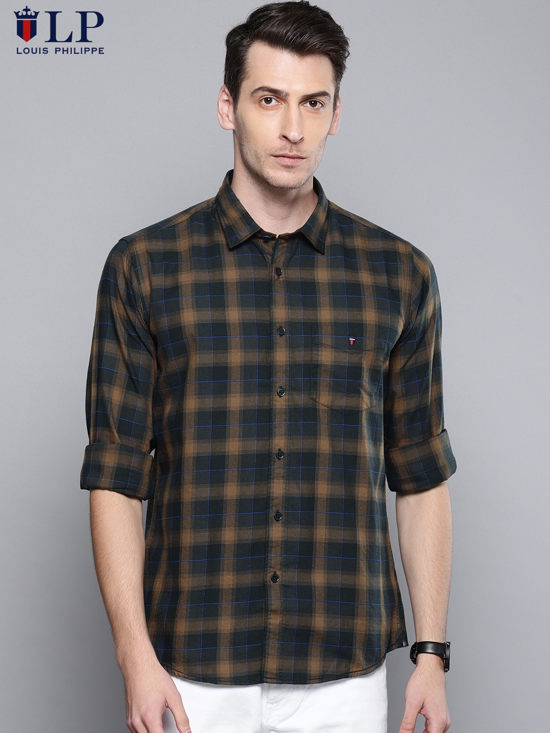 Louis philippe 2025 black shirt