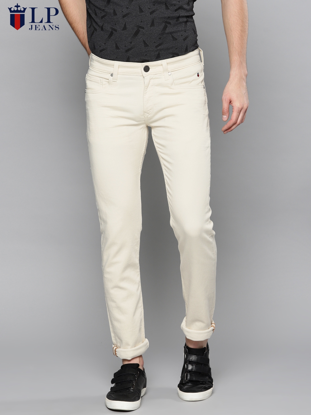 mens cream colored jeans