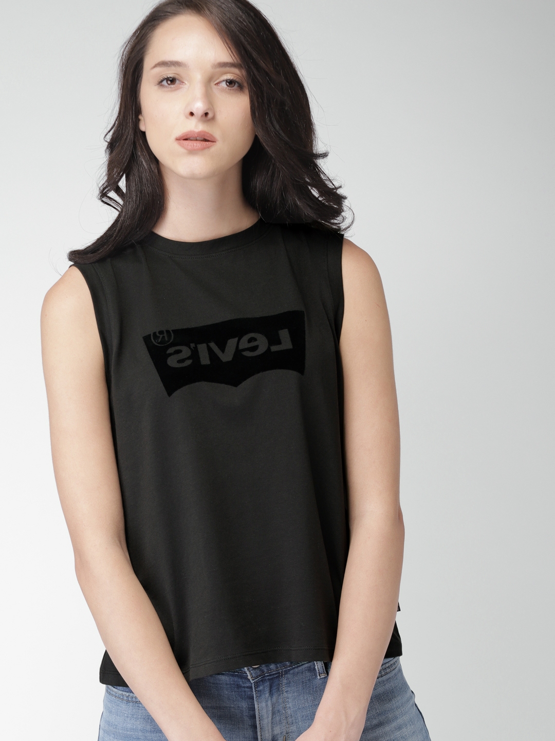 levis black top womens