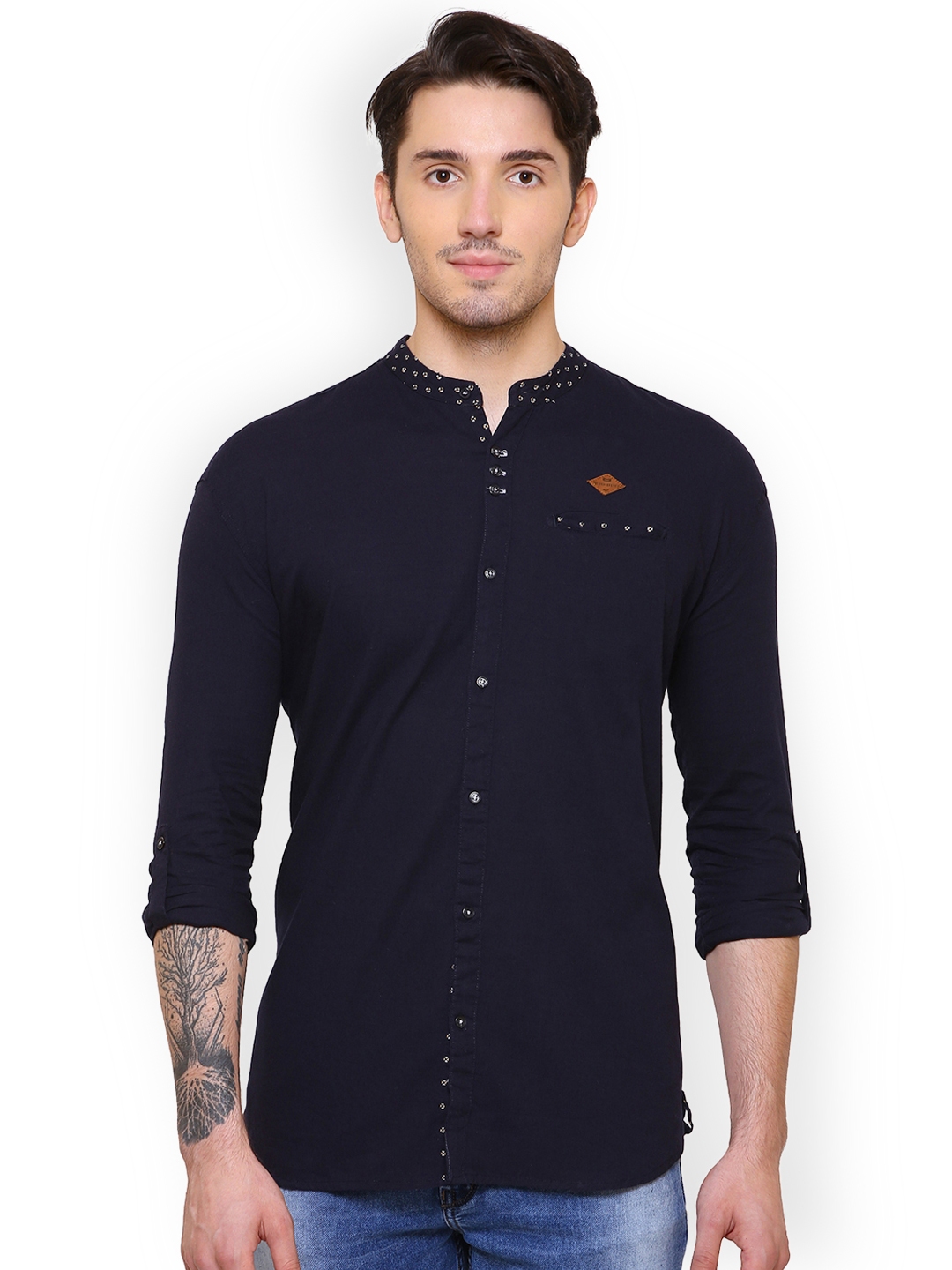 Buy Kuons Avenue Men Navy Blue Smart Slim Fit Solid Casual Shirt Shirts For Men Myntra Buy Kuons Avenue Men Navy Blue Smart Slim Fit Solid Casual Shirt Shirts For Men Myntra