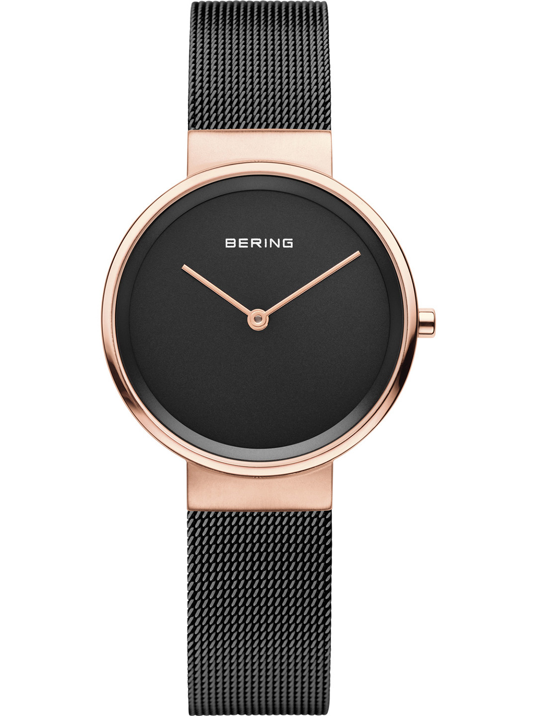 Bering Women Classic Black Sapphire Crystal Analogue Watch 14531-166