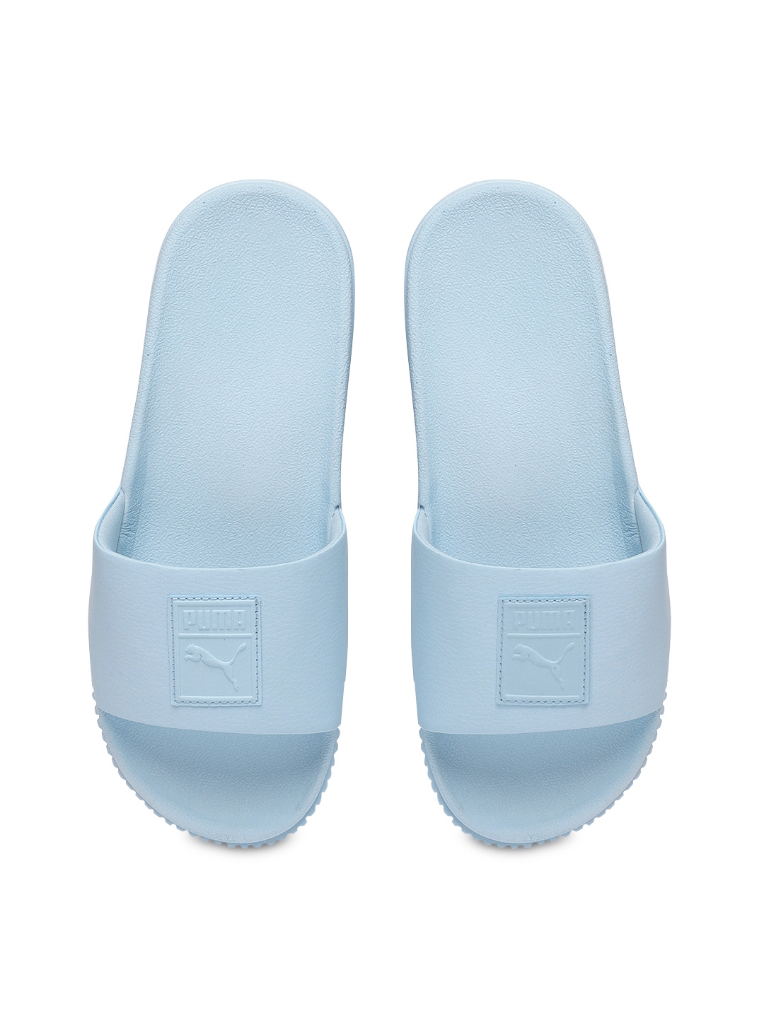 Light blue on sale puma slides