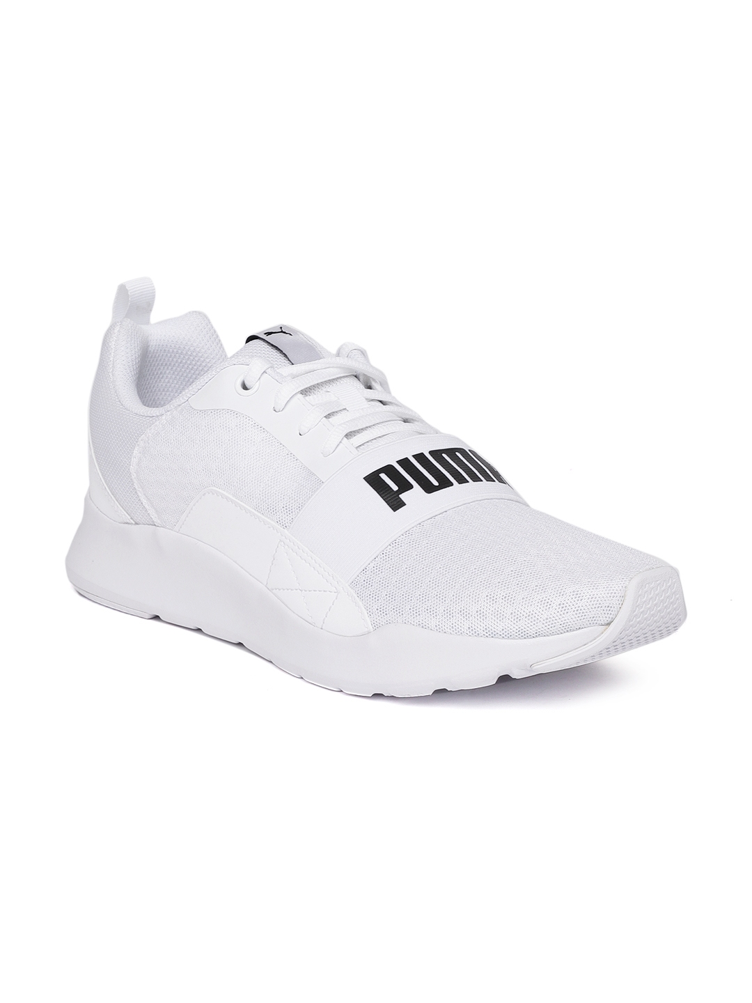 Puma white store colour shoes