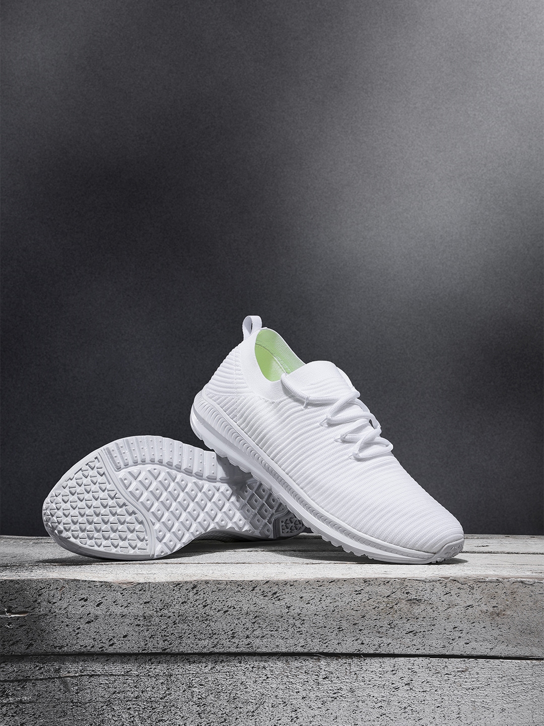 myntra hrx white shoes