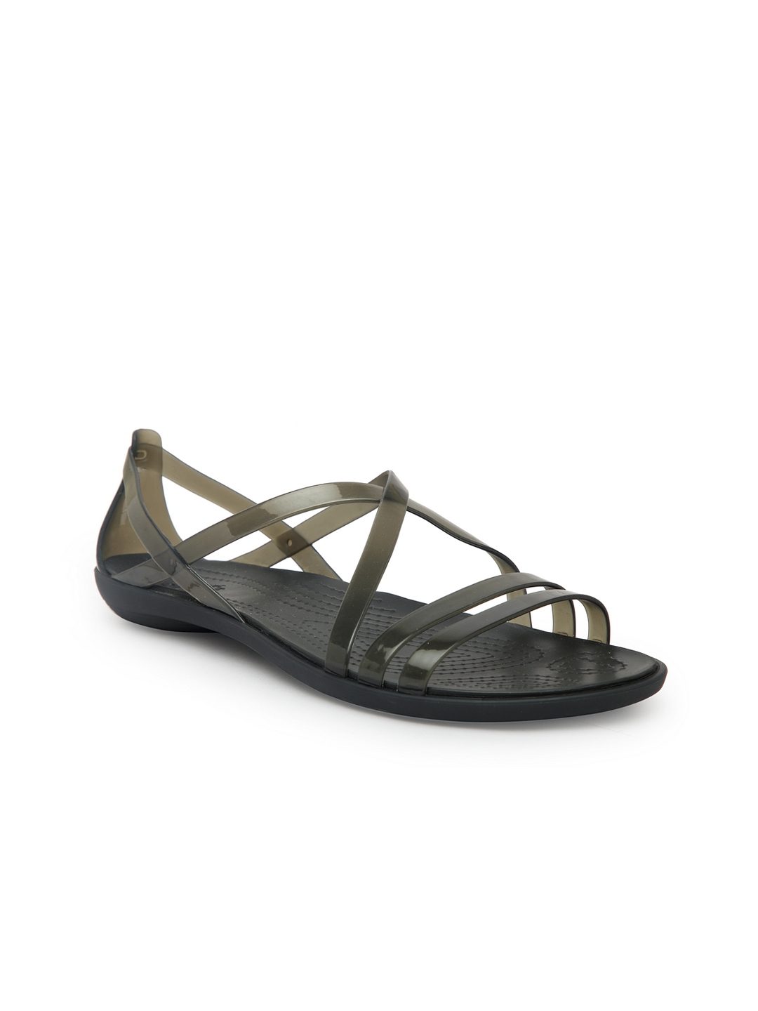 Crocs isabella cheap strappy sandal black