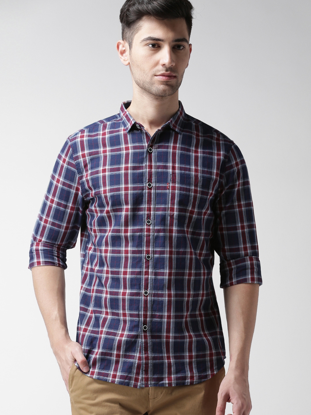 levis casual shirts myntra