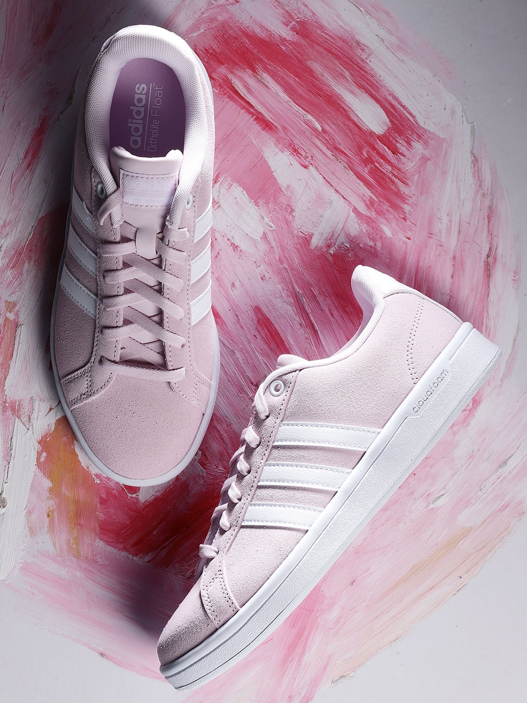 adidas advantage sneaker pink