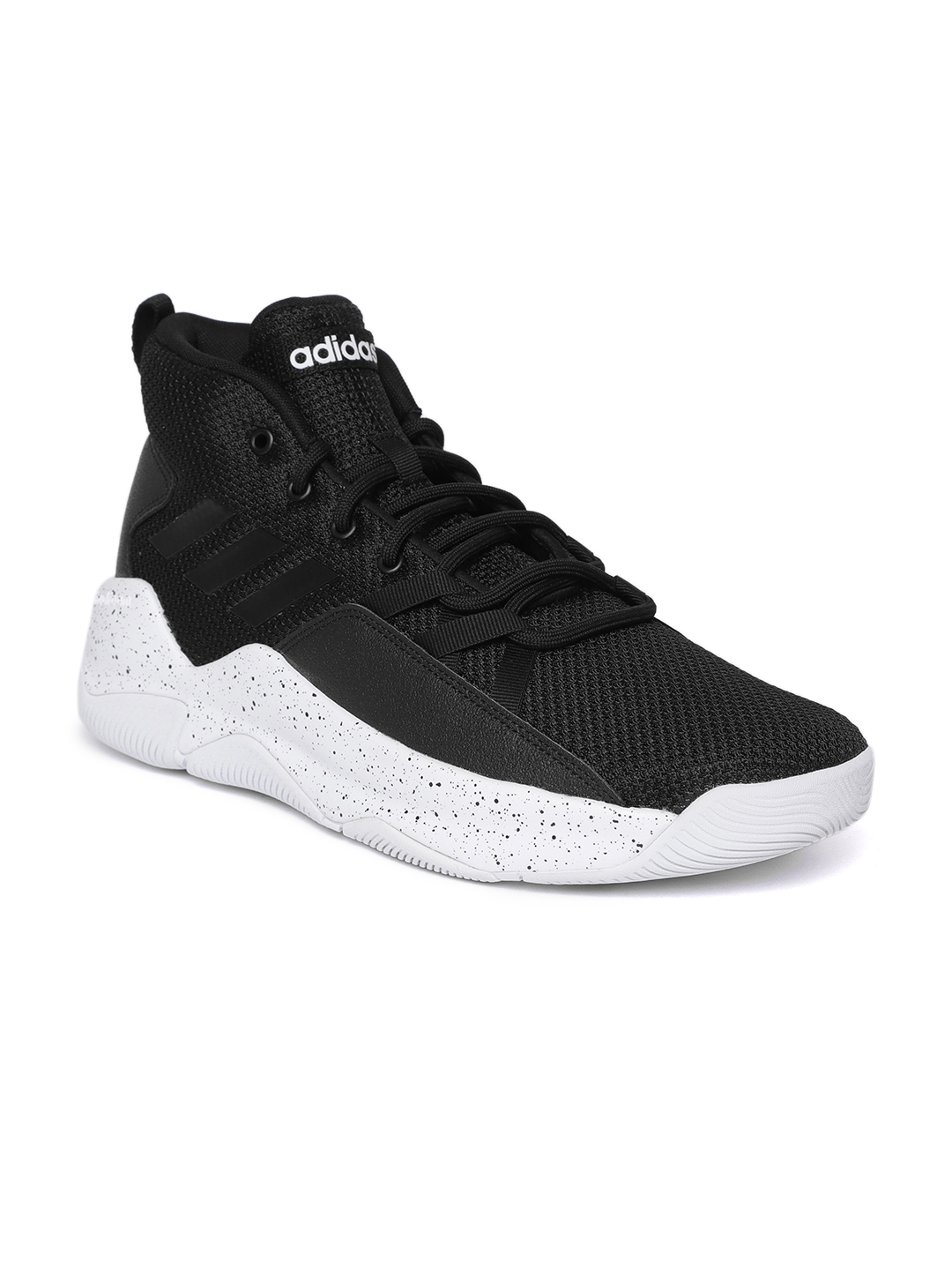 adidas streetfire black basketball shoes