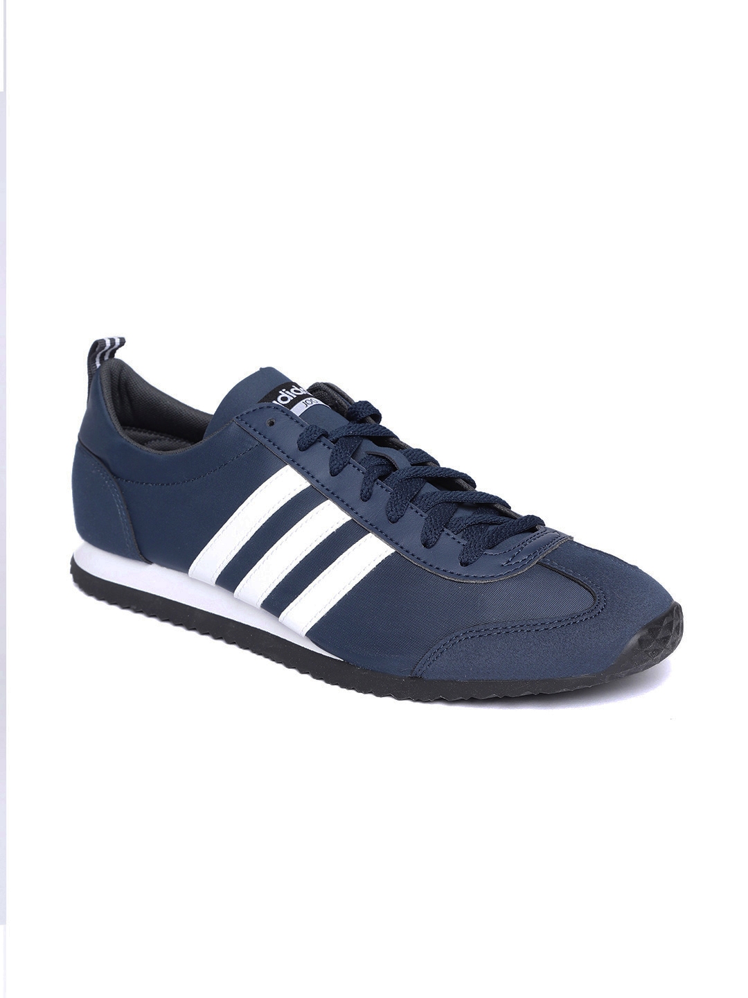 adidas navy blue running shoes