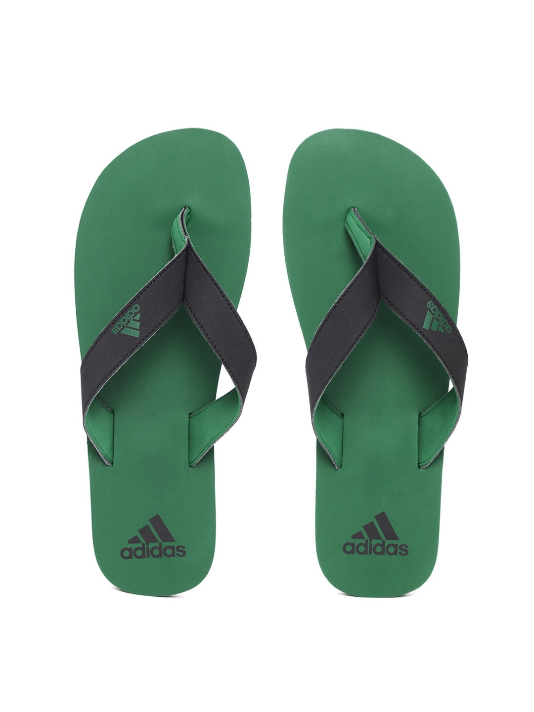 Buy ADIDAS Men Black Green EEZAY Maxout Solid Thong Flip Flops