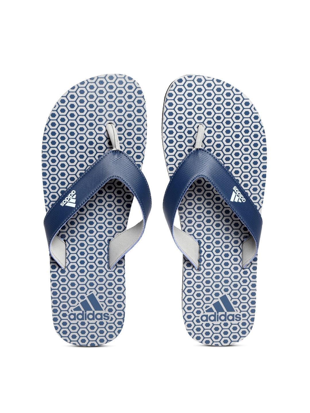 adidas beach print flip flops