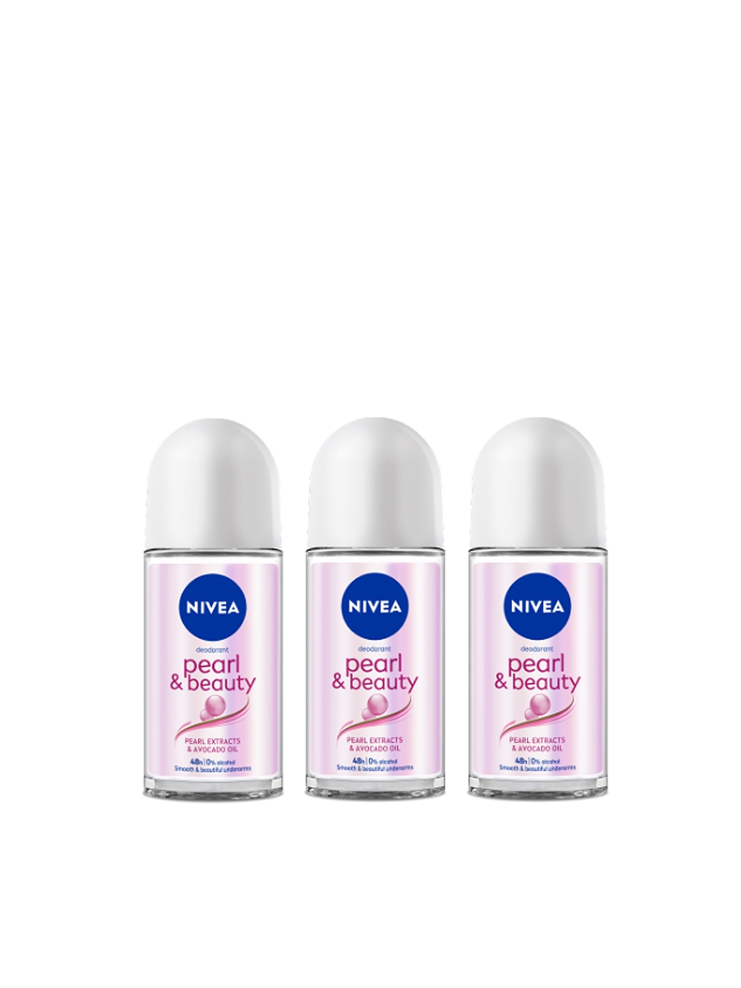 Buy Nivea Women Pack Of 3 Deodorant On Pearl & Beauty Each - Deodorant Women 6846703 | Myntra