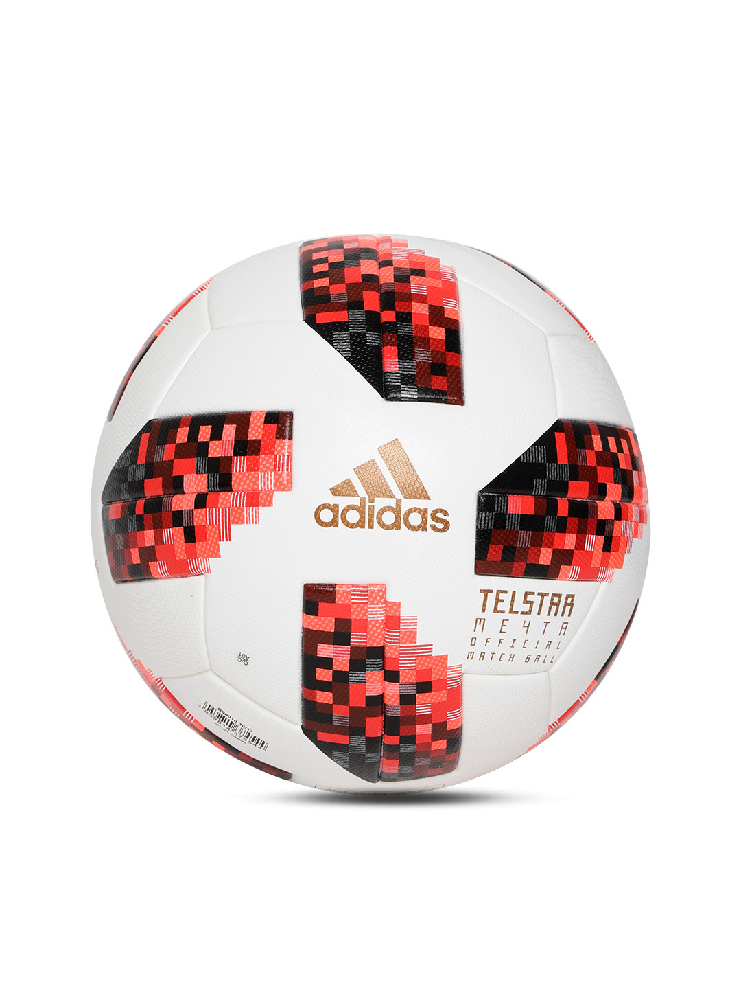 Buy Adidas Men White Red Fifa World Cup Knockout Official Match Football Footballs For Men 6913767 Myntra Adidas telstar durlast wm 1974 matchball ball made in france wc 74.