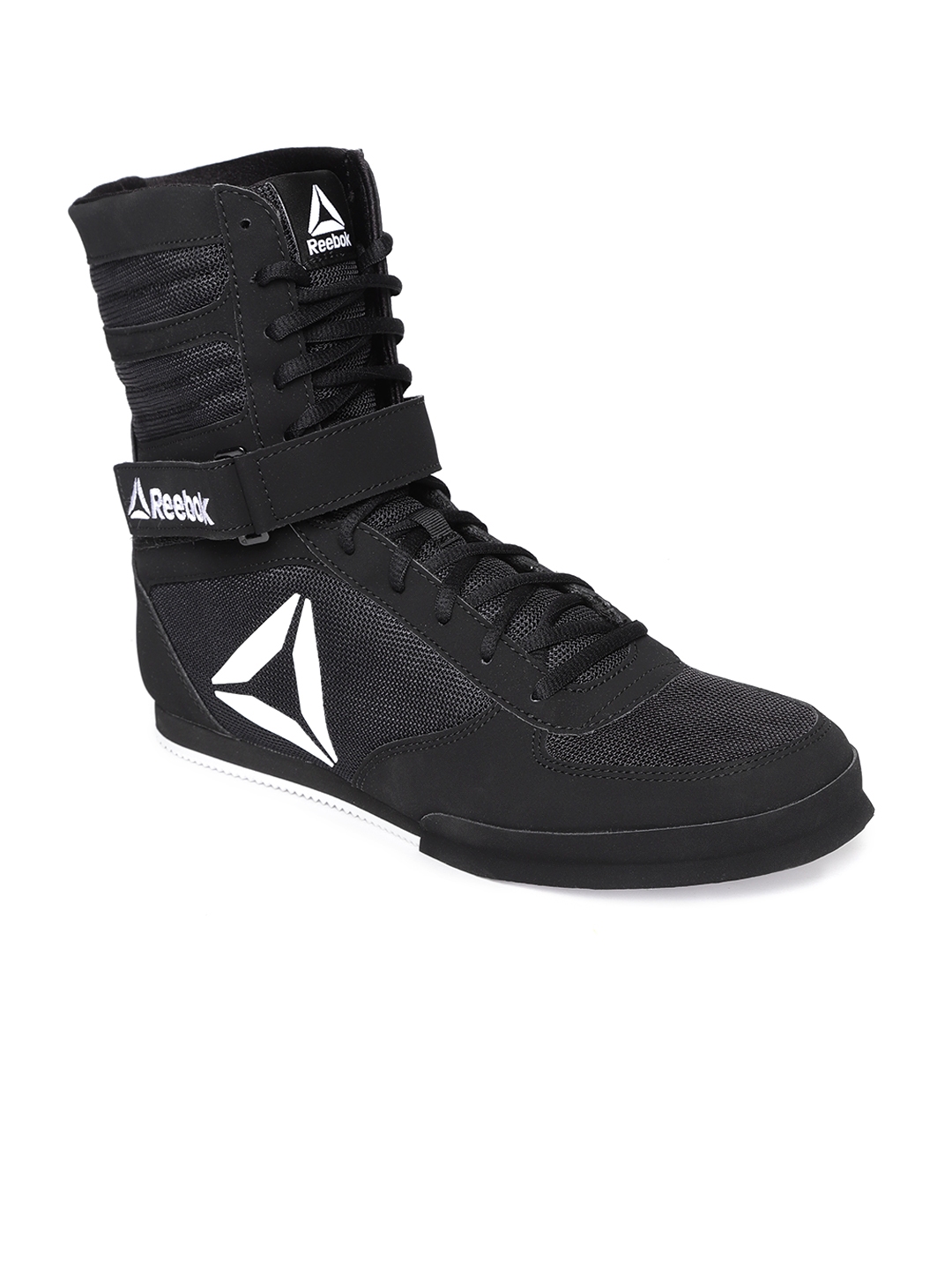 Buy Reebok Men Black Boxing Boot Mid Top Training Shoes - Shoes Men 6917071 | Myntra