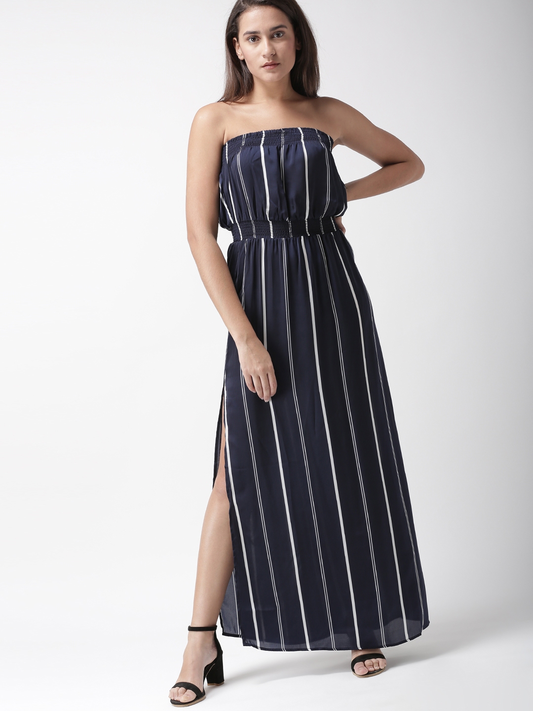 Navy blue maxi top dress forever 21