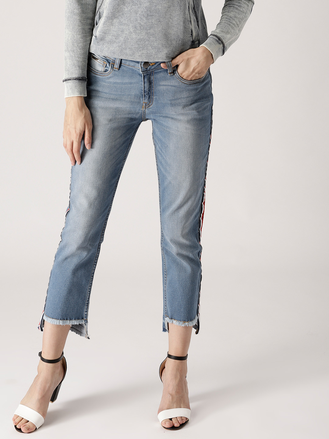 look cropped jeans