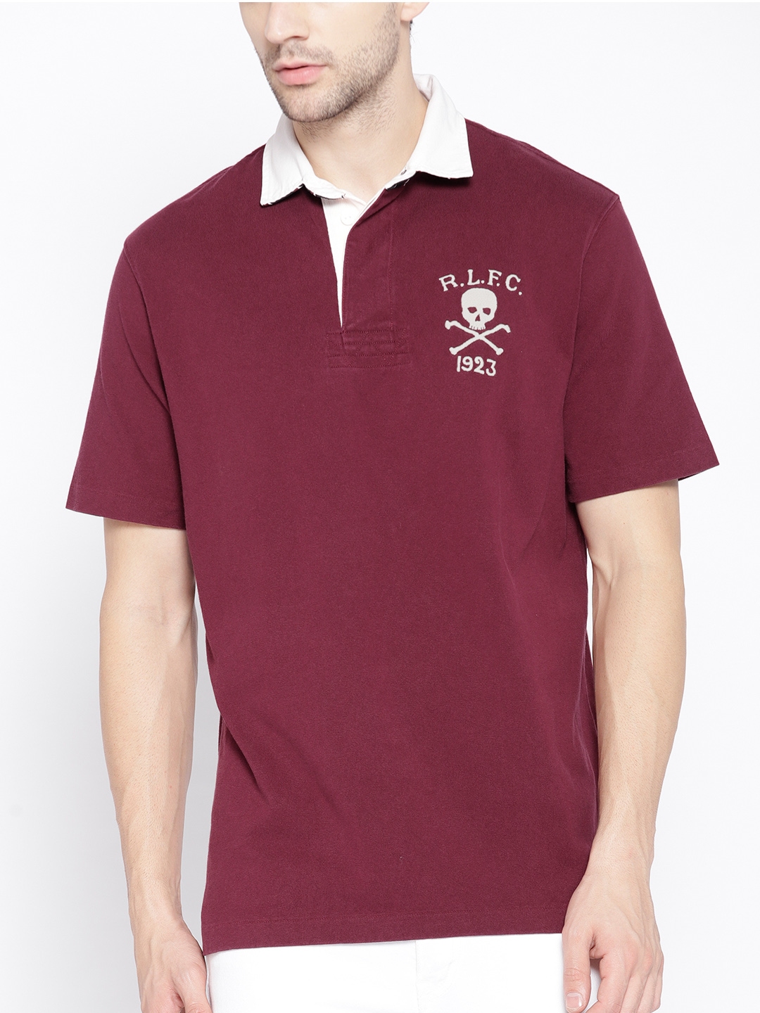 classic fit cotton rugby shirt